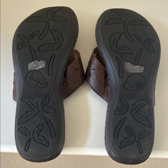 Brown Leather Sandals - Picture 5 of 11